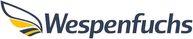 Wespenfuchs Markenlogo Schriftzug